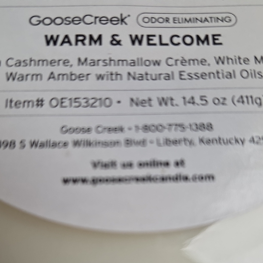 Black and Cream Candle - Picture 2 of 2